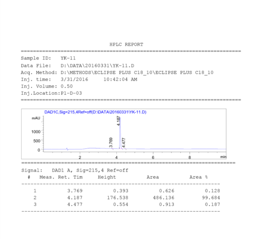 YK-11 - 12mg/ml 30ml - Image 2