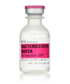 30ml Bacteriostatic Water (For Injection)